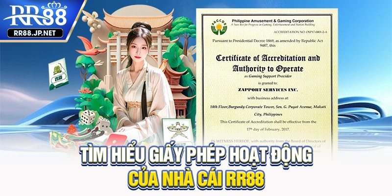 Tìm hiểu giấy phép hoạt động của nhà cái